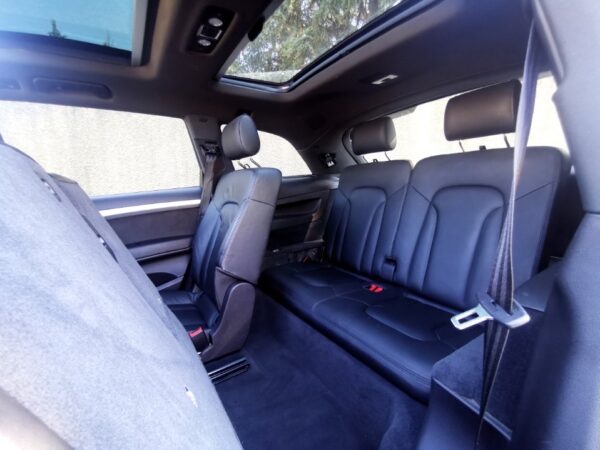 Audi Q7 V6 Tdi SlinePack AVUS Année 2014 Full black7 places – Image 2